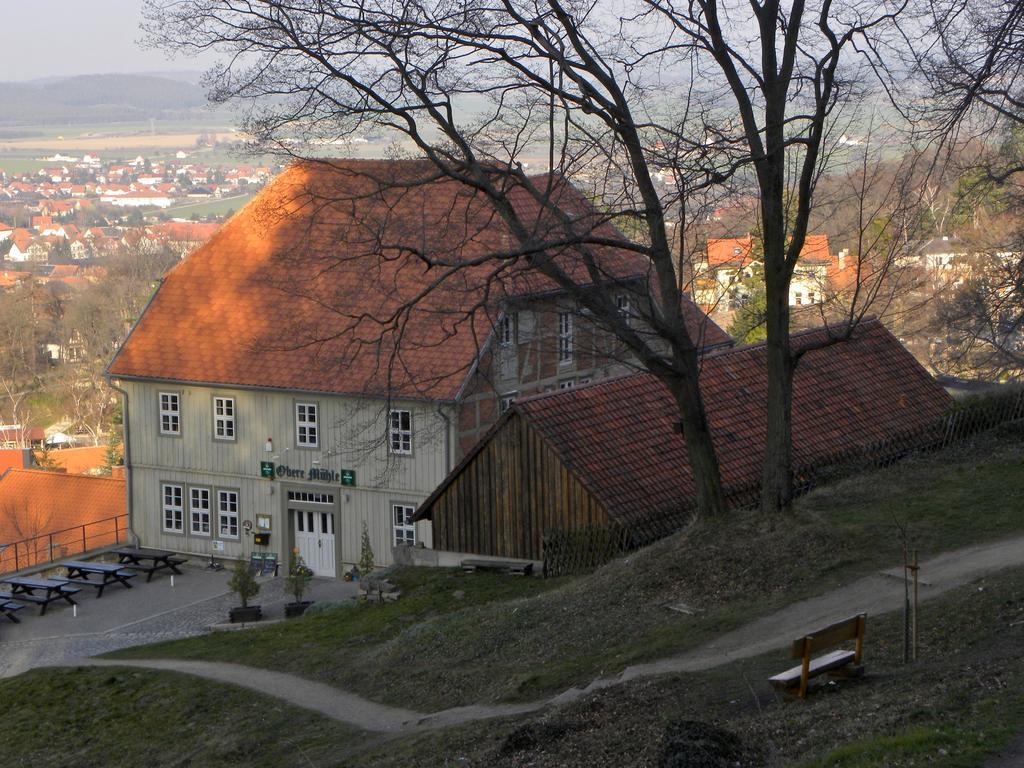 Hôtel Obere Muhle à Cattenstedt Extérieur photo